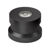 Dynavox Aluminium Single Puck ASP3 mit Libelle - schwarz Dynavox Aluminium Single Puck ASP3 mit Libelle - schwarz