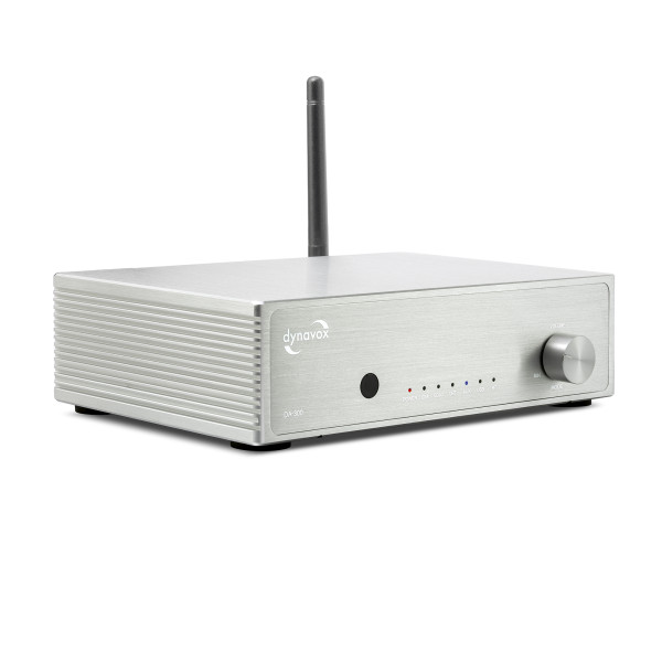 Dynavox DA-300 Kompaktverstärker silber mit HDMI ARC