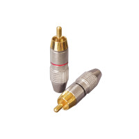 Dynavox Cinchstecker-Set rot / schwarz Blisterverpackung Dynavox Cinchstecker-Set rot / schwarz Blisterverpackung