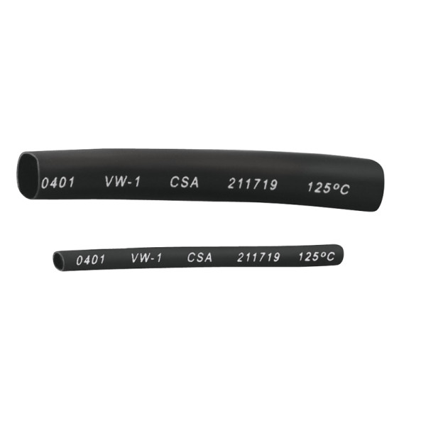 Schrumpfschlauch 2:1 12mm Länge 1m schwarz