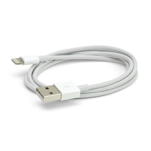 Lade-/ Datenkabel USB-A auf 8-Pin 2,0 m weiss