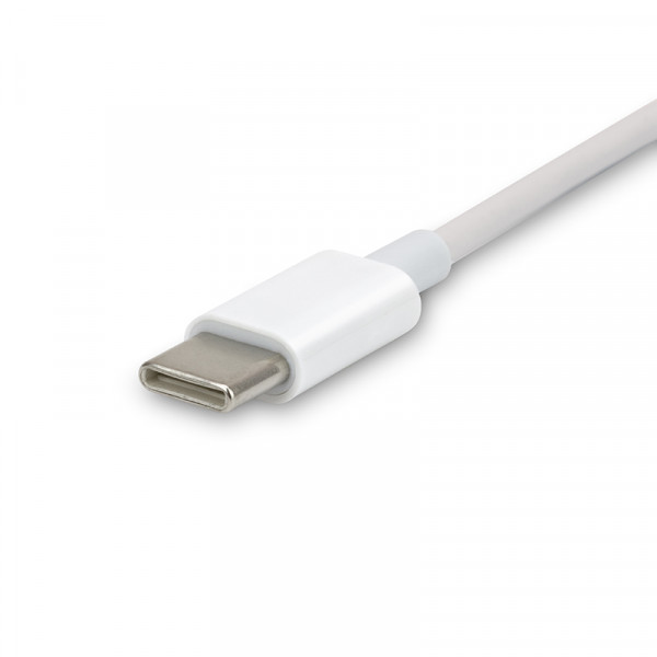 Lade-/ Datenkabel USB-C auf USB-C 1,0 m weiss