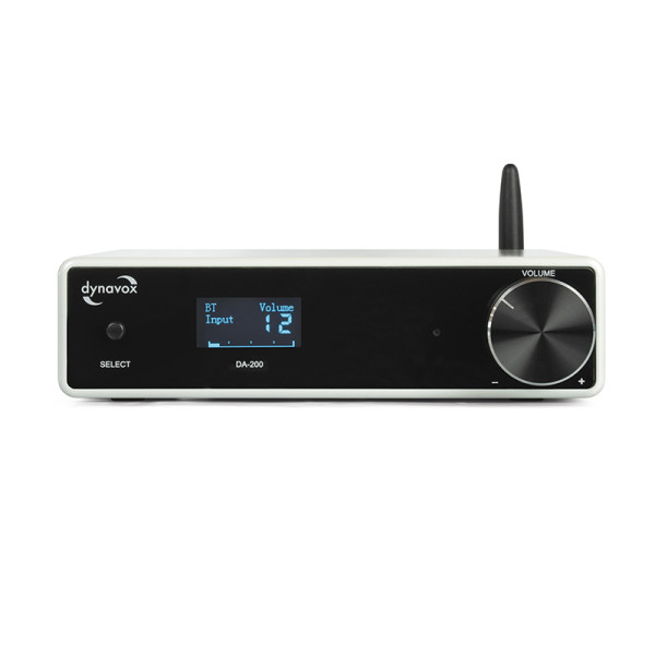 Dynavox DA-200 Kompaktverstärker weiss mit USB-DAC