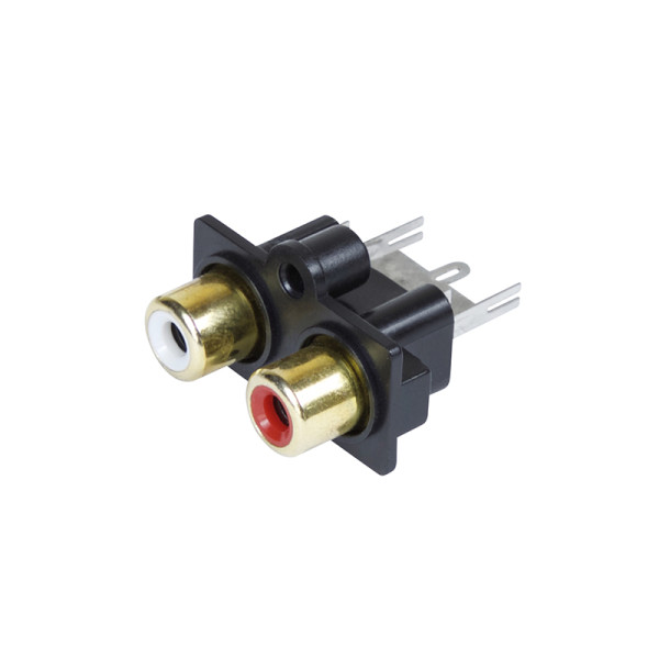 RCA-Socket for TPR-1,TPR-2, TPR-3 etc. 2 x RCA Block (Double)