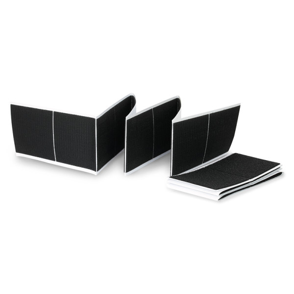 Klettbandpads selbstkl. 100x100mm 12x Restposten! Nur solange Vorrat!