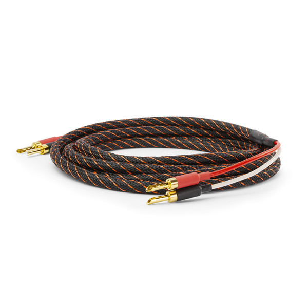 Dynavox Perfect Sound Flex 2 x 2 m Lautsprecherkabel mit Bananenhohlstecker