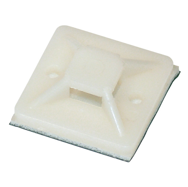 Klebesockel für Kabelbinder 20x20mm 50x Restposten! Nur solange Vorrat!