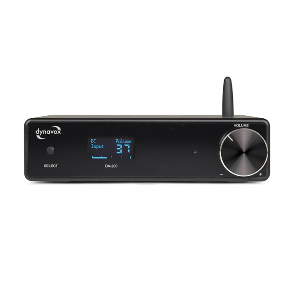 Dynavox DA-200 Kompaktverstärker schwarz mit USB-DAC