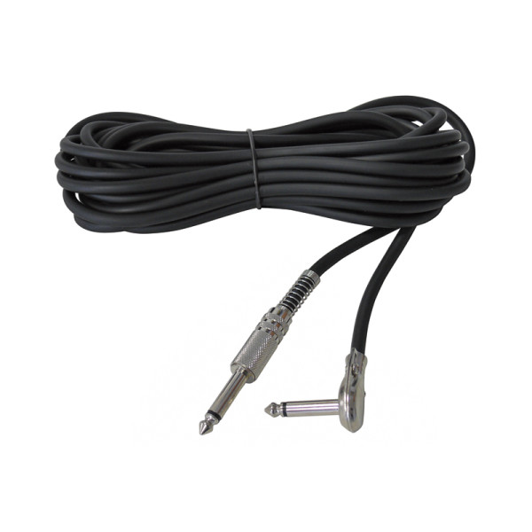 Kabel Klinke/Klinke abgewink. 6.3 mm 6 m Restposten! Nur solange Vorrat!