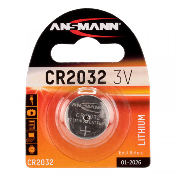 Ansmann Lithium / CR2032 Batterie 1er Blister