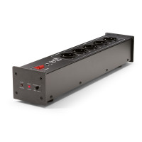 Dynavox HiFi-Steckdosenleiste X2000 schwarz, mit Master-Slave-Funktion Dynavox HiFi-Steckdosenleiste X2000 schwarz, mit Master-Slave-Funktion