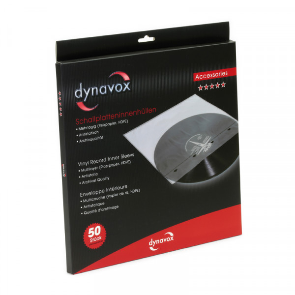 Dynavox Schallplatteninnenhüllen 50er-Pack