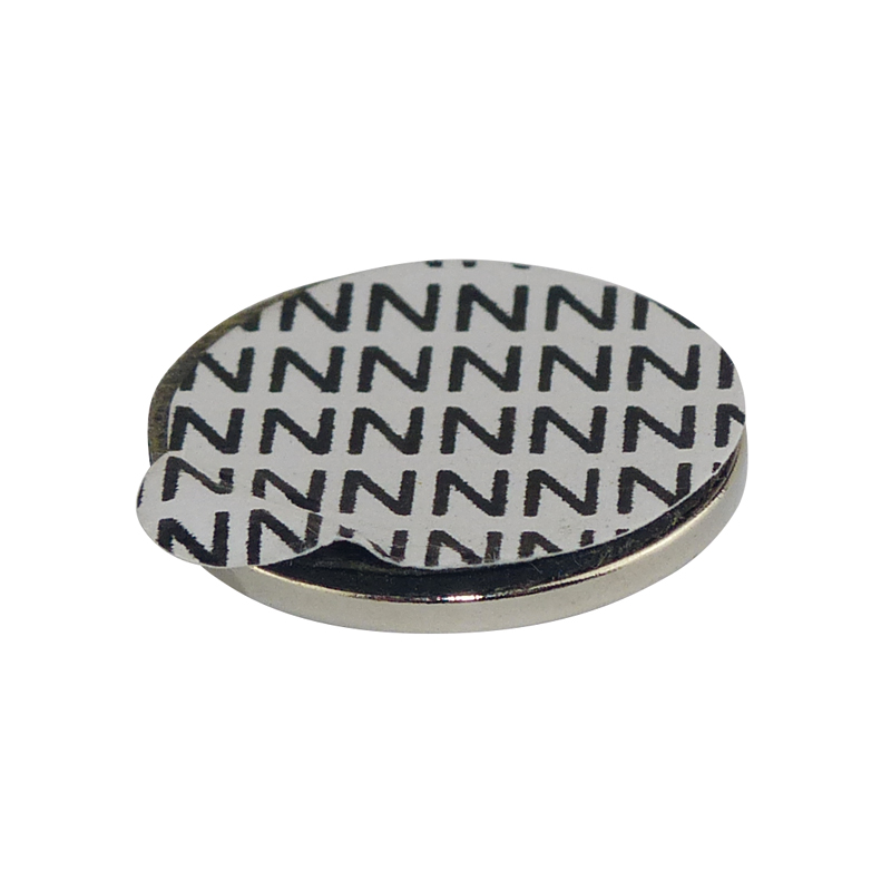5 Stück Neodymium-Magnete 19 x 1,5 mm mit Klebeseite 