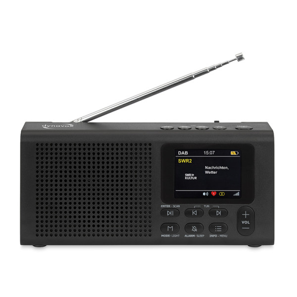 Dynavox DAB+ Radio DBT200 mit BT und Weckfunktion