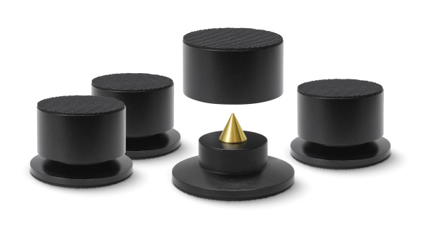 Dynavox BA-4 Highend Absorber 4er-Set schwarz