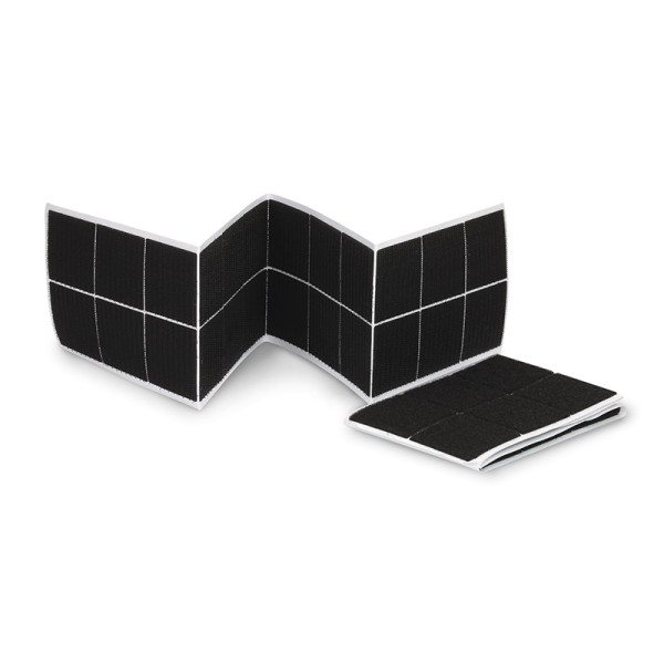 Klettbandpads selbstklebend 50x50mm 24x Restposten! Nur solange Vorrat!