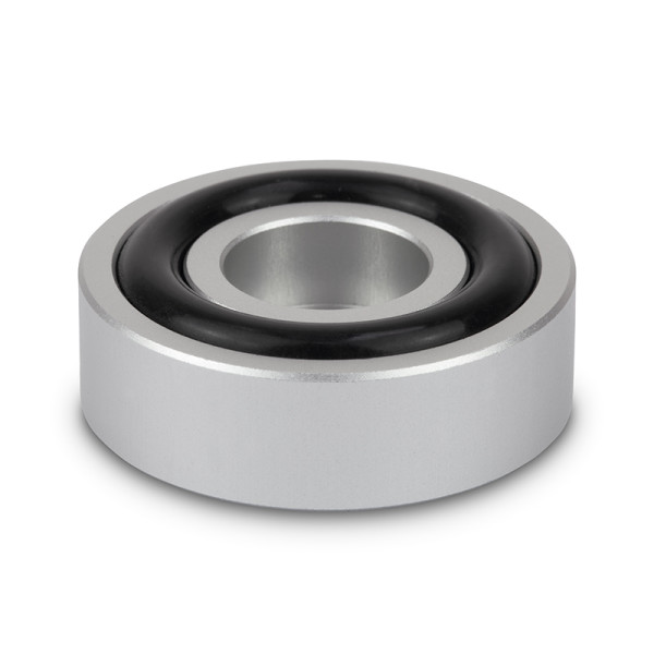 Dynavox Aluminium Gerätefüsse midi silber 4er-Set