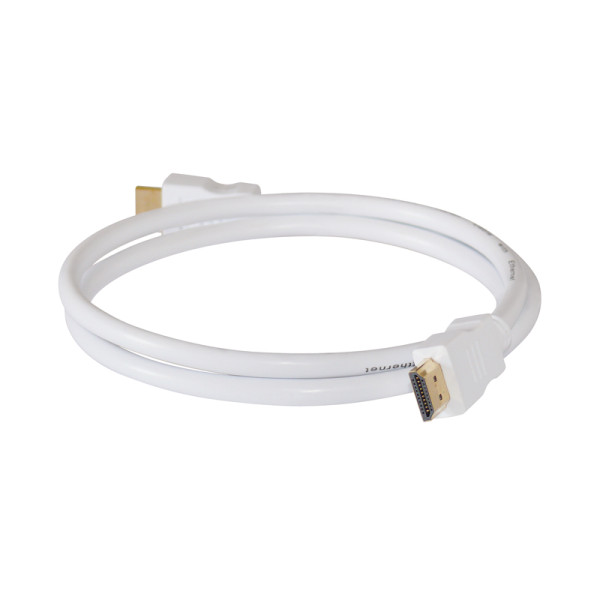 HDMI-Kabel 1.4 vergoldet 5,0m weiss Restposten! Nur solange Vorrat!